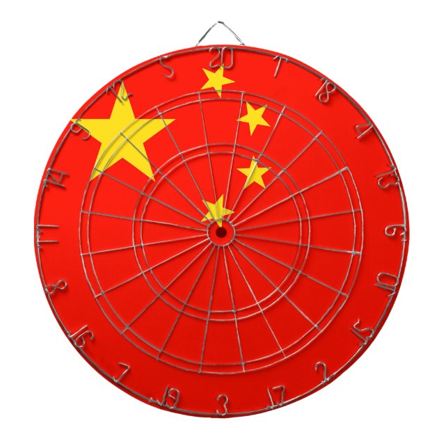 Tabla Dardos Bandeira da China - Alta Qualidade (Frente)