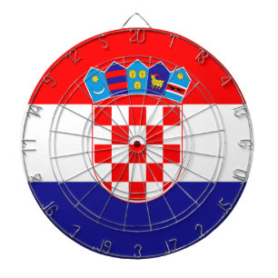 Tabla Dardos Bandeira da Croácia