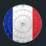 Tabla Dardos Bandeira da França<br><div class="desc">Bandeira da França - Tricolor de azul,  branco e vermelho.</div>