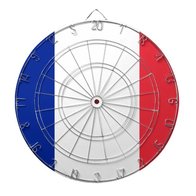 Tabla Dardos Bandeira da França (Frente)