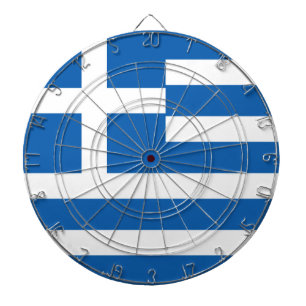 Tabla Dardos Bandeira da Grécia