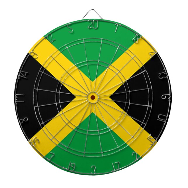 Tabla Dardos Bandeira da Jamaica (Frente)