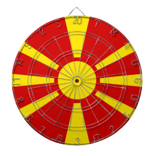 Tabla Dardos Bandeira da Macedônia do Norte
