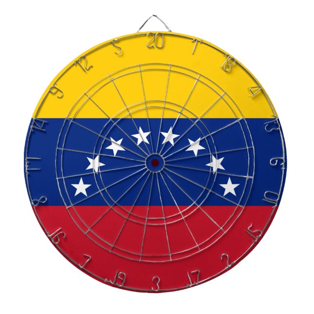 Tabla Dardos Bandeira da Venezuela (Frente)