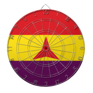 Tabla Dardos Bandeira das Brigadas Internacionais (Guerra Civil