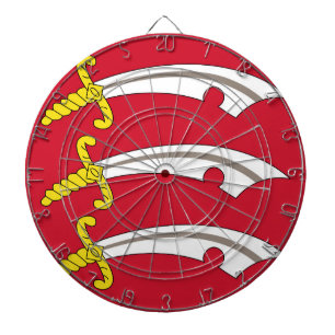 Tabla Dardos Bandeira de Essex (distrito do Reino Unido)