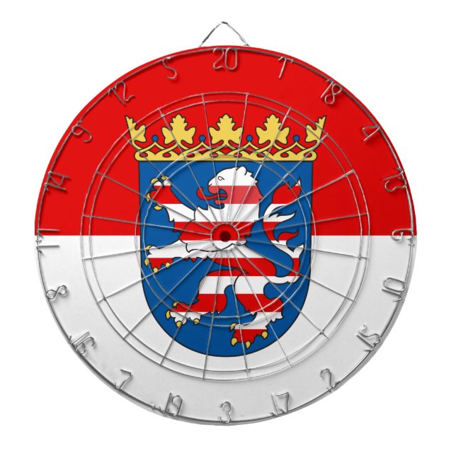 Tabla Dardos Bandeira de Hesse Dartboard (Frente)