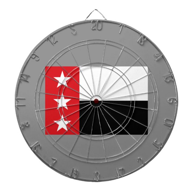 Tabla Dardos Bandeira de Laredo (Texas) (Frente)