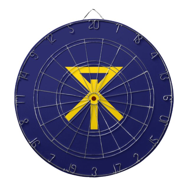 Tabla Dardos Bandeira de Osaka (Japão) (Frente)