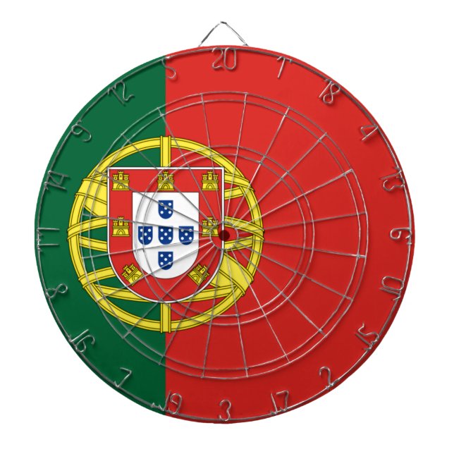 Tabla Dardos Bandeira de Portugal (Frente)