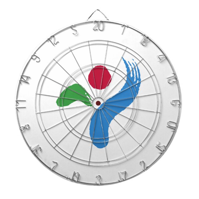 Tabla Dardos Bandeira de Seul (Coreia do Sul) (Frente)