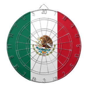 Tabla Dardos Bandeira do México, Bandeira da República Mexicana