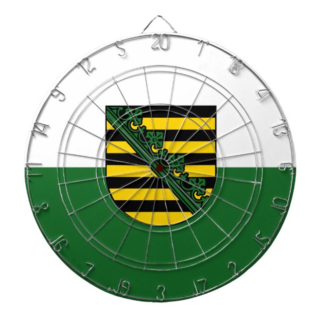 Tabla Dardos Bandeira do Tabuleiro de Dardos da Saxônia (Frente)
