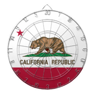 Tabla Dardos Bandeira do Urso da República da Califórnia: Calif