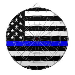 Tabla Dardos Bandeira fina do memorial dos agentes da polícia