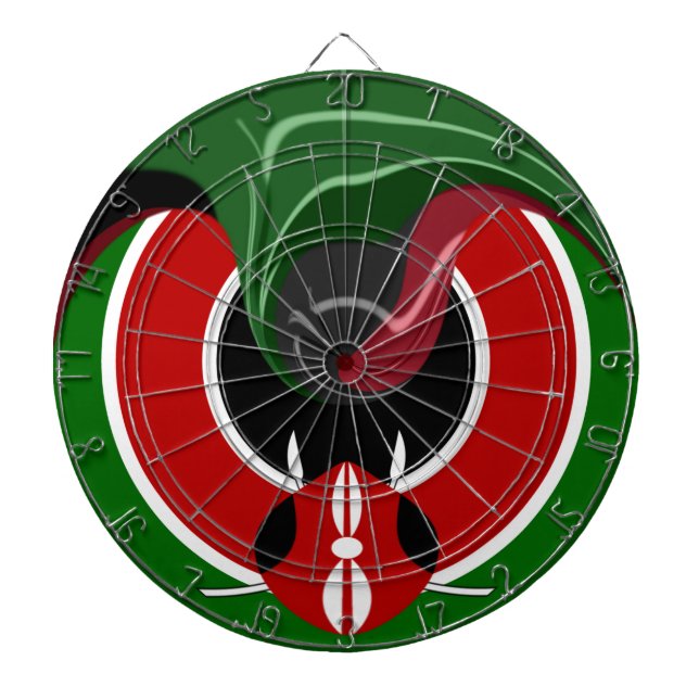 Tabla Dardos Bandeira Fluid Kenyan (Frente)