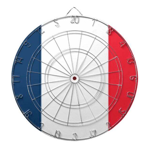 Tabla Dardos Bandeira francesa (Frente)