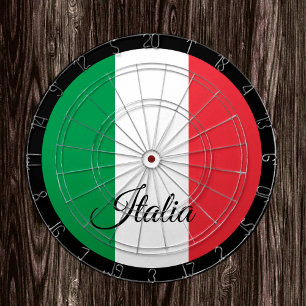 Tabla Dardos Bandeira italiana Dartboard & Italy dardos / conse
