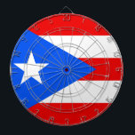 Tabla Dardos Bandeira Porto Rico<br><div class="desc">Esta design apresenta a bandeira de Porto Rico, que representa e simboliza a ilha Caribe e suas pessoas. A Commonwealth de Porto Rico ("Estado Libre Asociado de Porto Rico") é um território sem constituição dos Estados Unidos da América. Originalmente povoado pela indígenas Taíno pessoas, Porto Rico foi colonizado pela Espanha...</div>