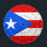 Tabla Dardos Bandeira Porto Rico<br><div class="desc">Esta design apresenta a bandeira de Porto Rico, que representa e simboliza a ilha Caribe e suas pessoas. A Commonwealth de Porto Rico ("Estado Libre Asociado de Porto Rico") é um território sem constituição dos Estados Unidos da América. Originalmente povoado pela indígenas Taíno pessoas, Porto Rico foi colonizado pela Espanha...</div>