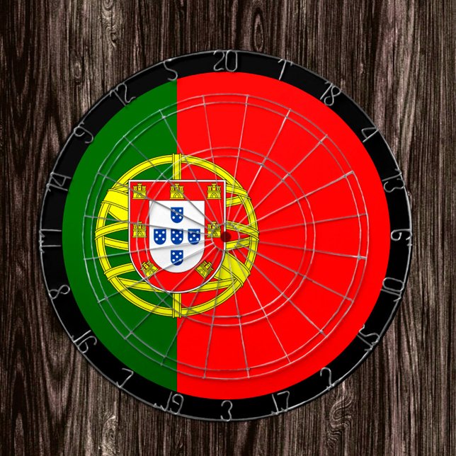 Tabla Dardos Bandeira Portuguesa e Portugal / conselho de jogos (Criador carregado)