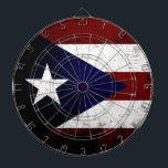 Tabla Dardos Bandeira preta de Puerto Rico do Grunge<br><div class="desc">Sinta livre alterar o design de acordo com suas próprias preferências. Você pode mudar o lugar do design, a orientação, as cores do fundo e o tamanho. Também, você pode adicionar seu próprio texto, ou o slogan ajustou seus pia batismal, lugar e tamanho, tudo a fim criar o presente pessoal...</div>