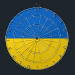 Tabla Dardos Bandeira Ucraniana (Ucrânia)<br><div class="desc">Esta design é a bandeira nacional da Ucrânia, que é um país da Europa Oriental. A Ucrânia faz fronteira com a Rússia a leste e a nordeste; Bielorrússia a norte; Polônia, Eslováquia e Hungria a oeste; e Romênia, Moldávia e Mar Negro a sul. A Ucrânia é o segundo maior país...</div>