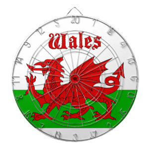 Tabla Dardos Bandeira Wales de Galês