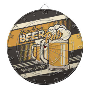 Tabla Dardos Bar de Pub de Cerveja Fria Personalizada Premium