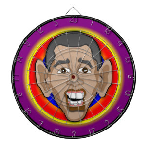 Tabla Dardos Barack Hussein Obama aka Barry Soetoro