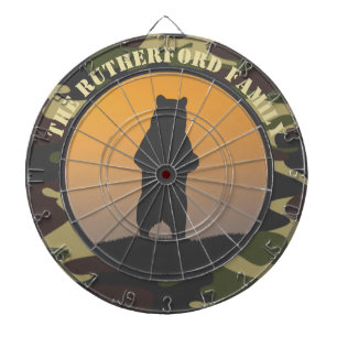 Tabla Dardos Bear Standand Camo Dart Board