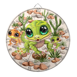 Tabla Dardos Bebê Geckos Personagens de desenho animados