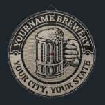 Tabla Dardos Beer Breeke Personalizado Brewery Big Mug<br><div class="desc">NOME Personalizado Beer MUG Slammer Brewery design,  com uma torneira de cerveja de artesanato. Personalize com seu NOME ou Texto Personalizado!</div>