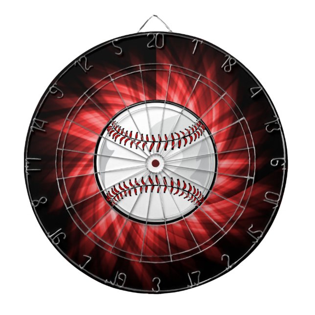 Tabla Dardos Beisebol Vermelho (Frente)