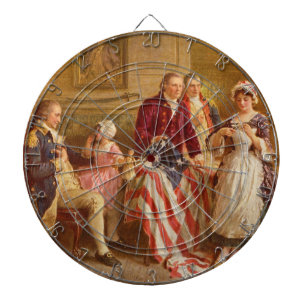 Tabla Dardos Betsy Ross, 1777 (por Jean Leon Gerome Ferris)