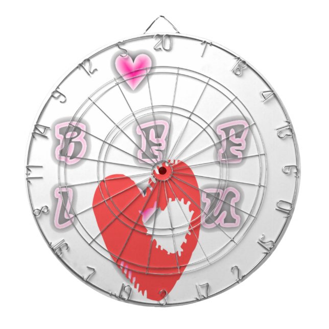 Tabla Dardos BFF. Melhores Amigos para Sempre: Eu Amo-Te Impres (Frente)