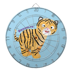Tabla Dardos Bicho de tigre feliz e bonito