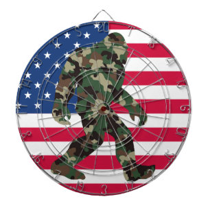Tabla Dardos Bigfoot Sasquatch Camo