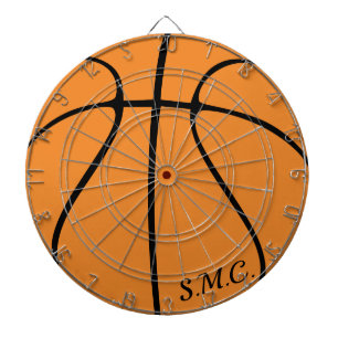 Tabla Dardos Black Modern, Personalizado, Laranja-Laranja-Laran