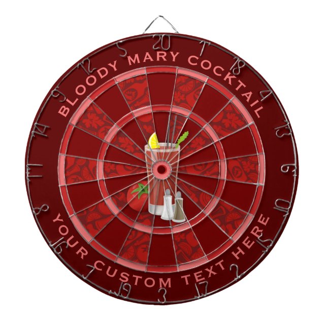 Tabla Dardos Bloody Mary Cocktail (Frente)