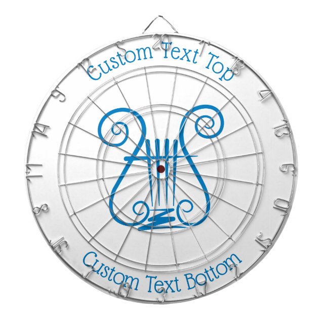Tabla Dardos Blue Lyre (Frente)