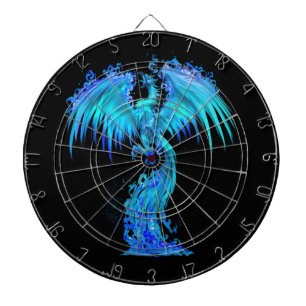Tabla Dardos Blue Phoenix Nasce Da Fantasy Fiery Ashes