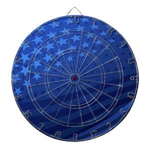 Tabla Dardos "Blue Stars and Stripes" Dart Board