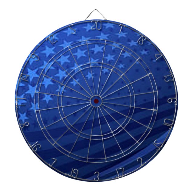 Tabla Dardos "Blue Stars and Stripes" Dart Board (Frente)