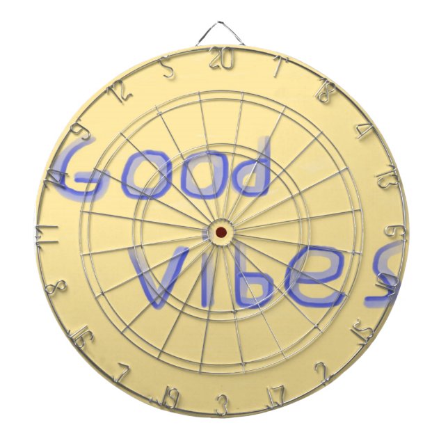 Tabla Dardos boas vibrações, texto (Frente)