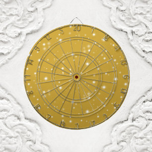 Tabla Dardos Boho Dourado Starlight