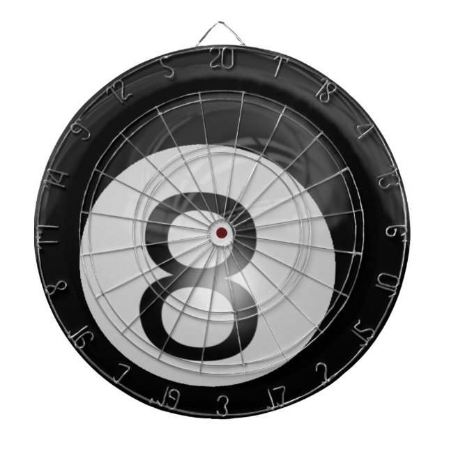 Tabla Dardos Bola 8 (Frente)