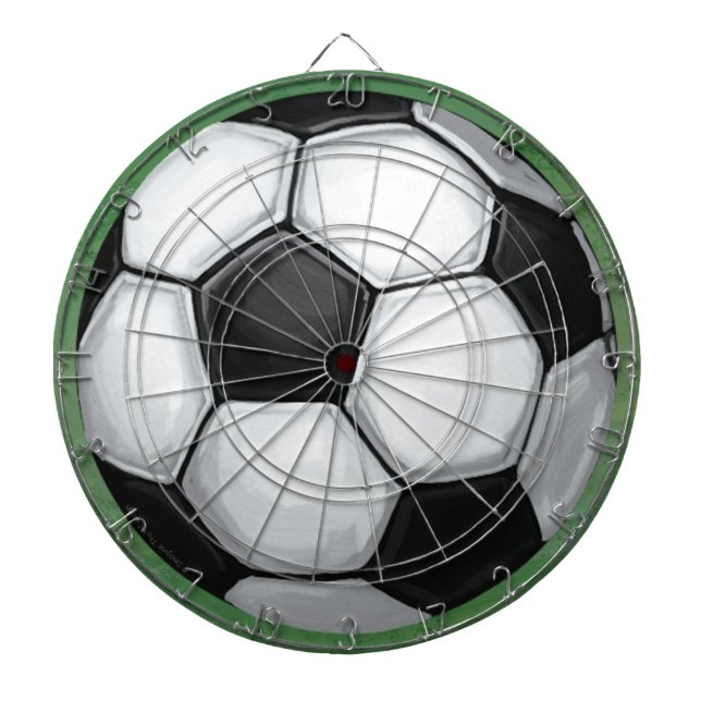 Tabla Dardos Bola de futebol (Frente)