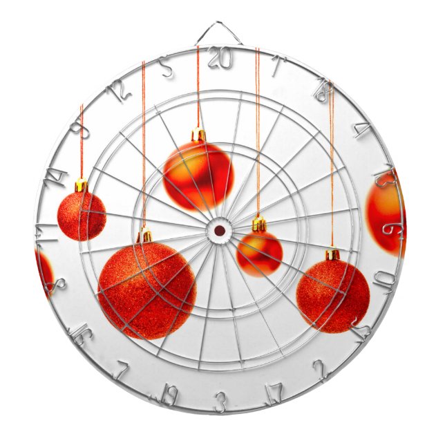 Tabla Dardos Bolas de Natal (Frente)
