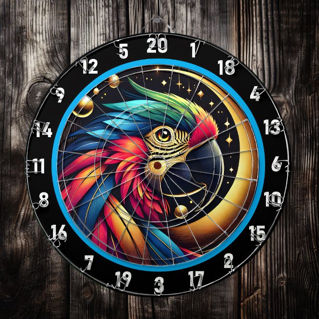 Tabla Dardos Bold Tropical Parrot Dartboard Centerole (Criador carregado)